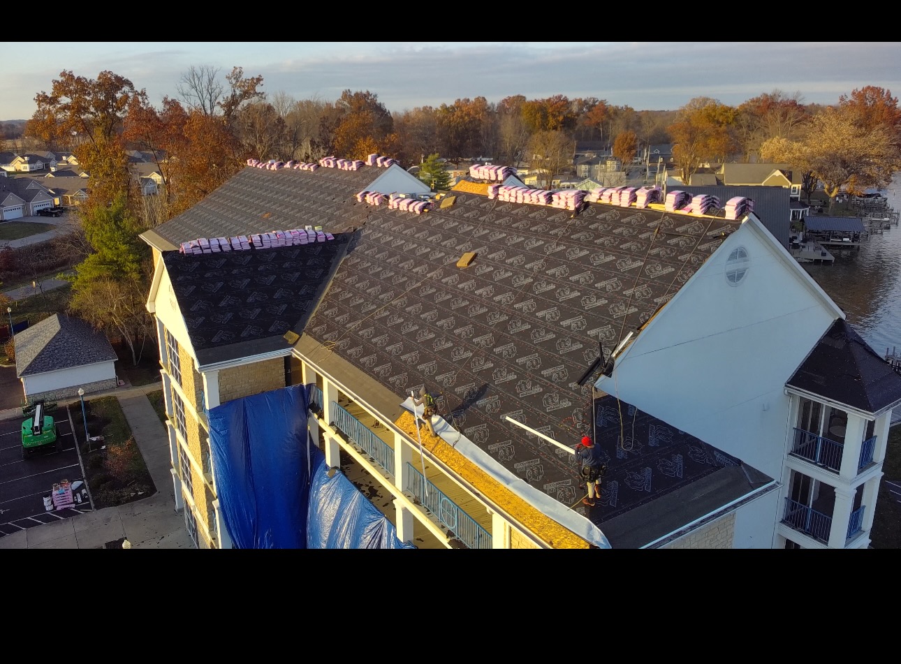 Roof replacement project